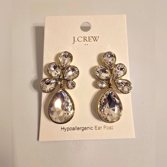 J. Crew Jewelry - NWT J. Crew Teardrop Earrings
